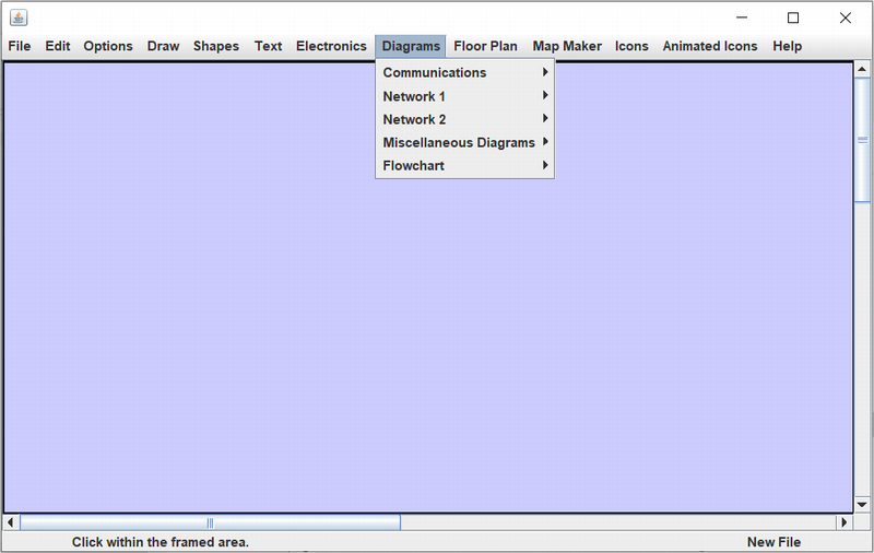 Diagrams Menu